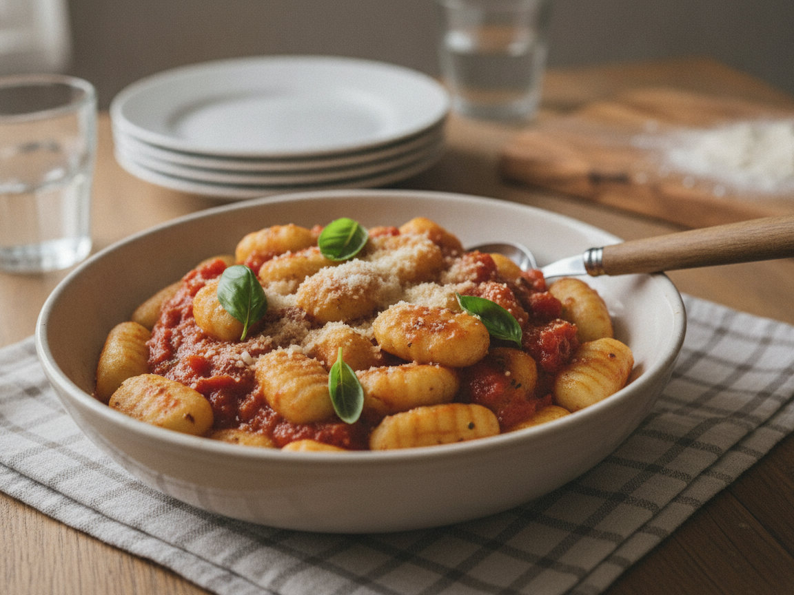 Gnocchi di patate al pomodoro