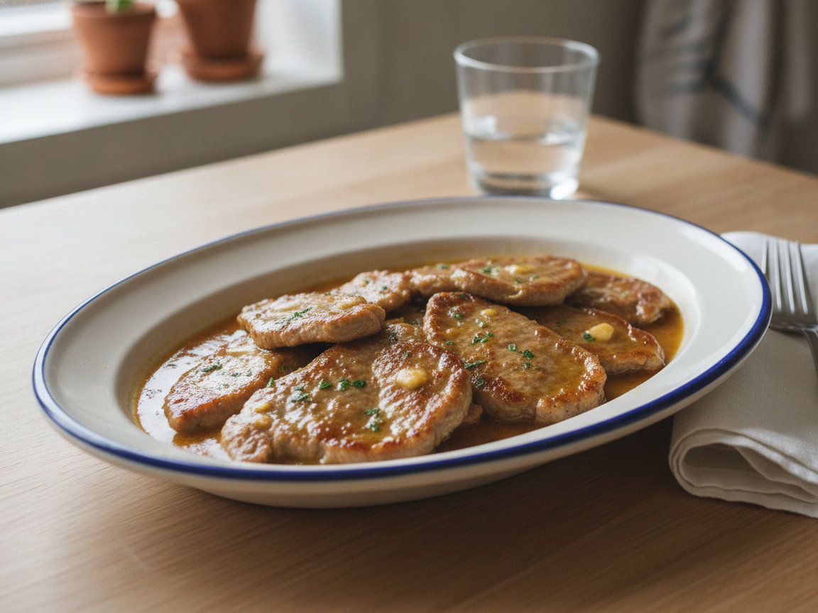 Scaloppine al marsala