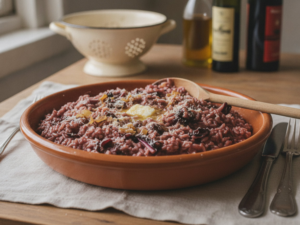 Risotto al radicchio