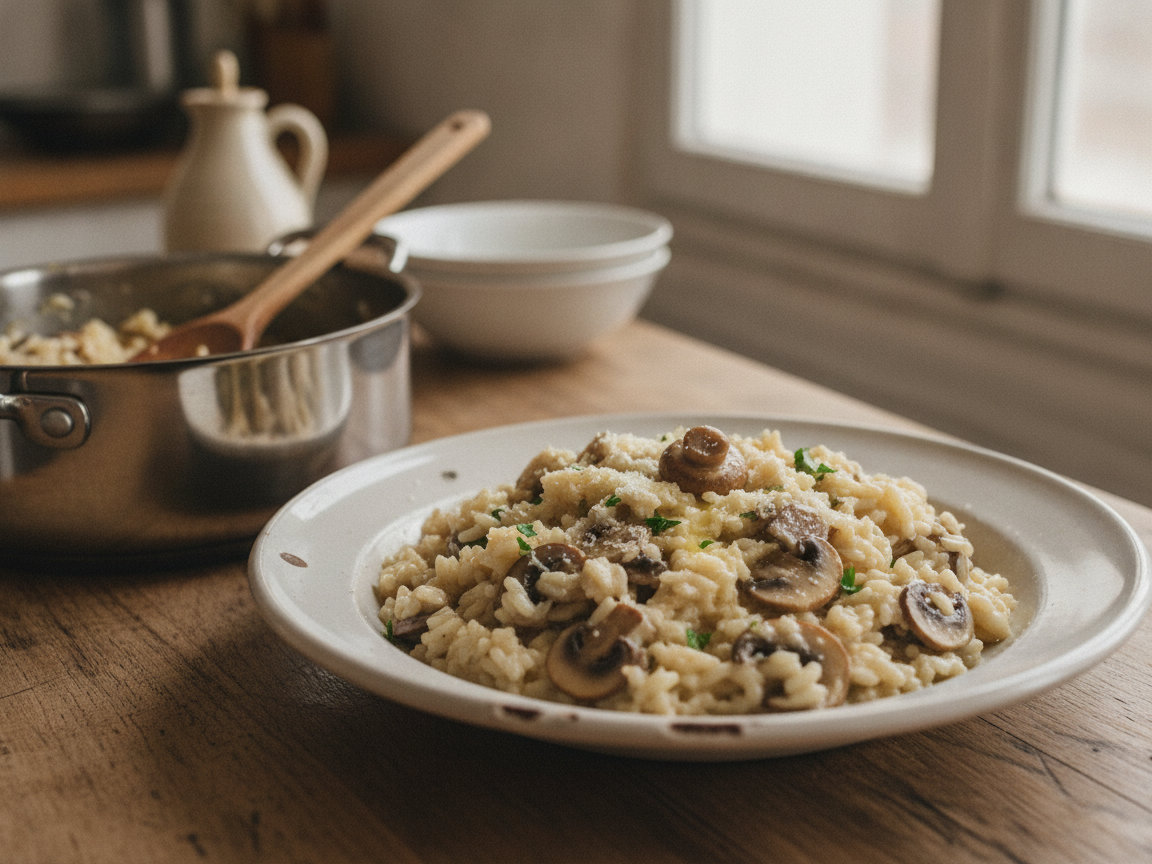 Risotto ai funghi