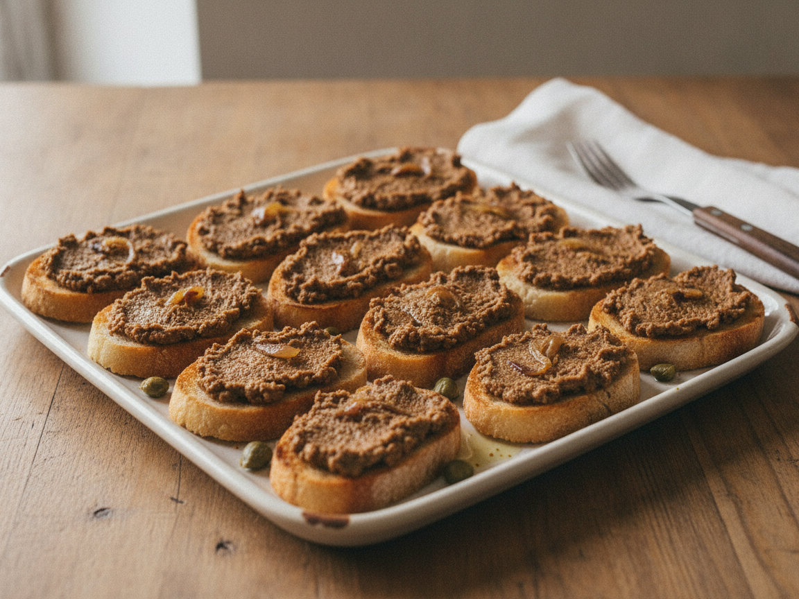 Crostini di fegatini