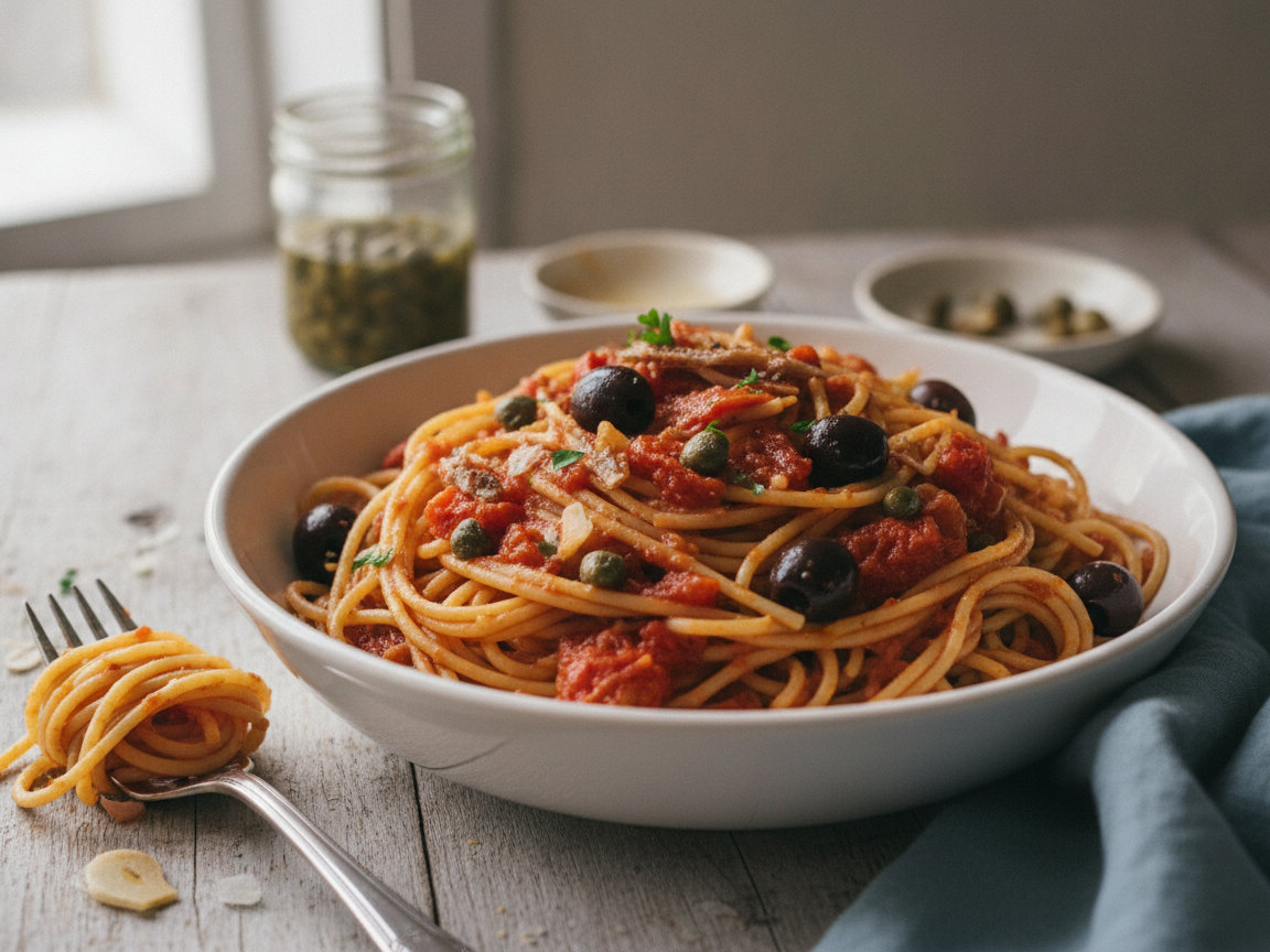 Spaghetti alla puttanesca