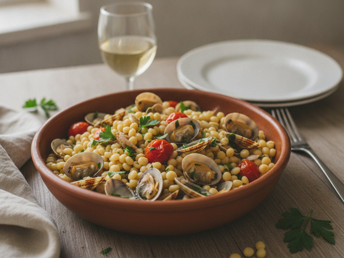 Fregola con le arselle