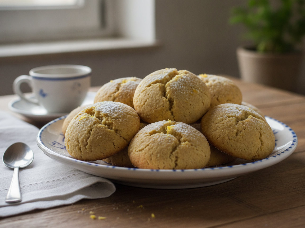 Biscotti morbidi alle mandorle