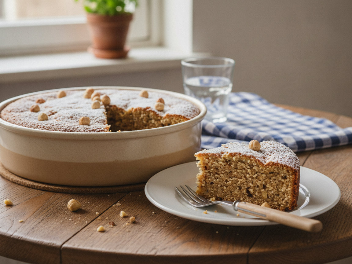 Torta di nocciole