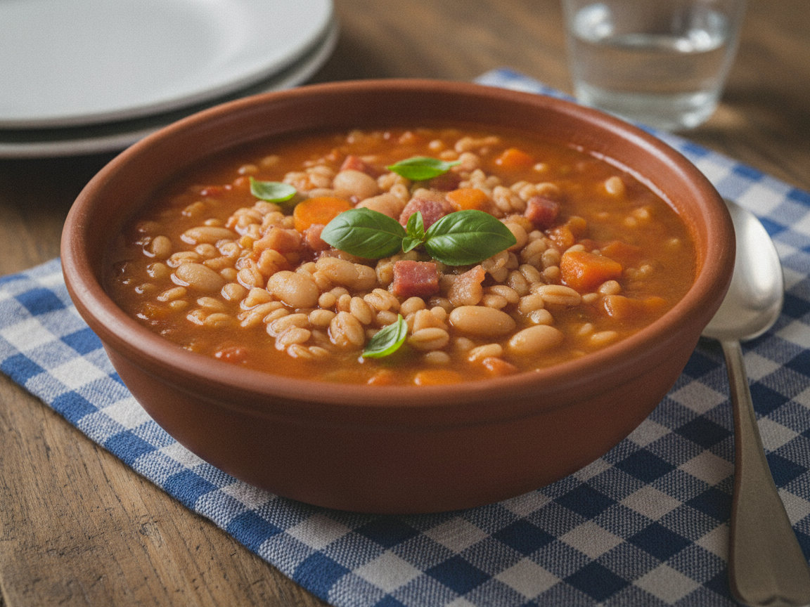 Zuppa di farro della Garfagnana
