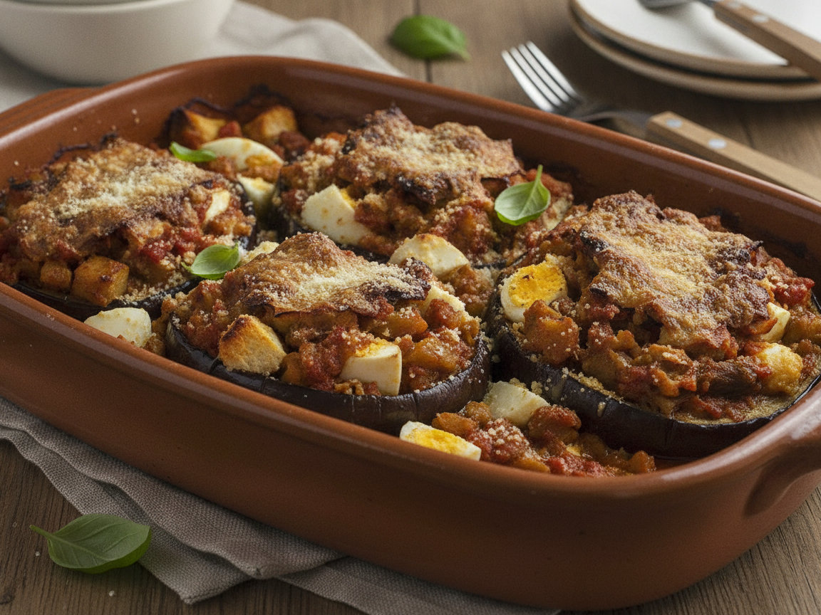 Melanzane ripiene alla calabrese