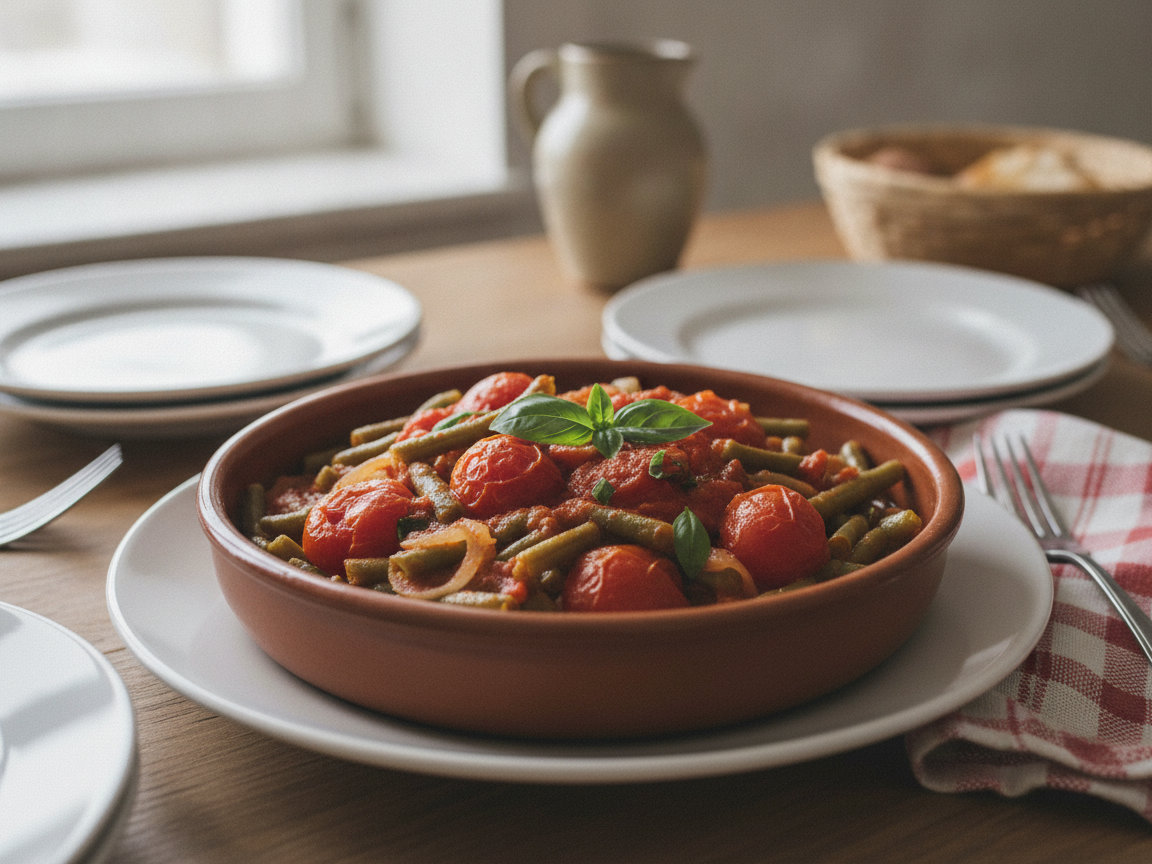 Fagiolini al pomodoro