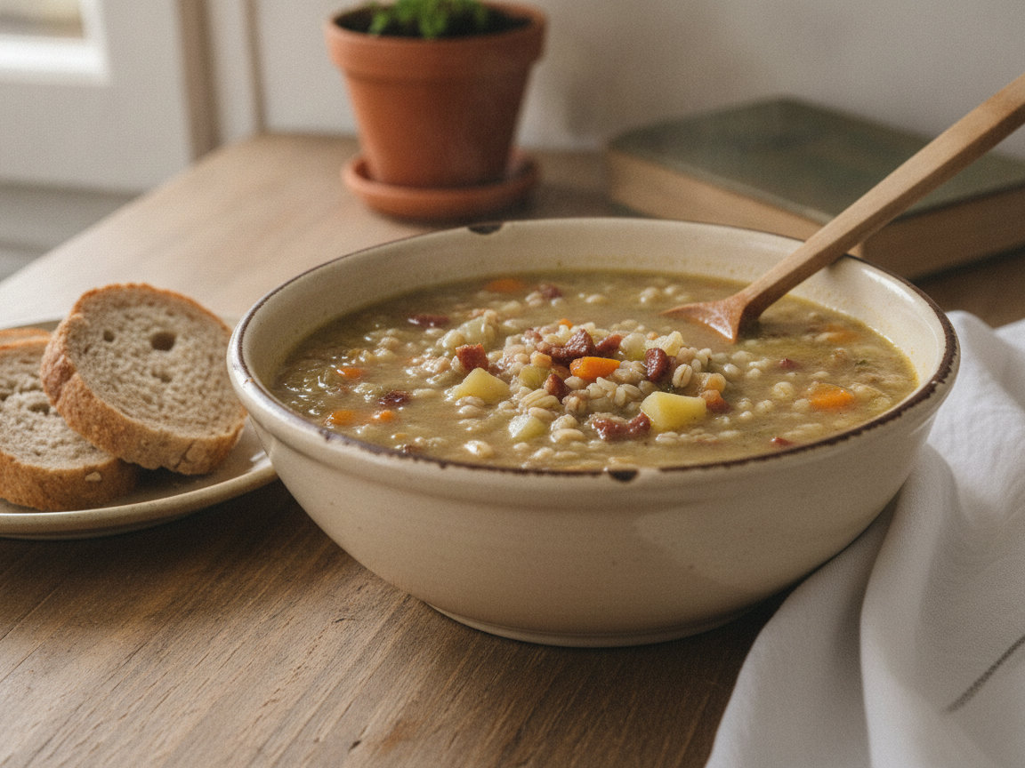 Zuppa d'orzo trentina