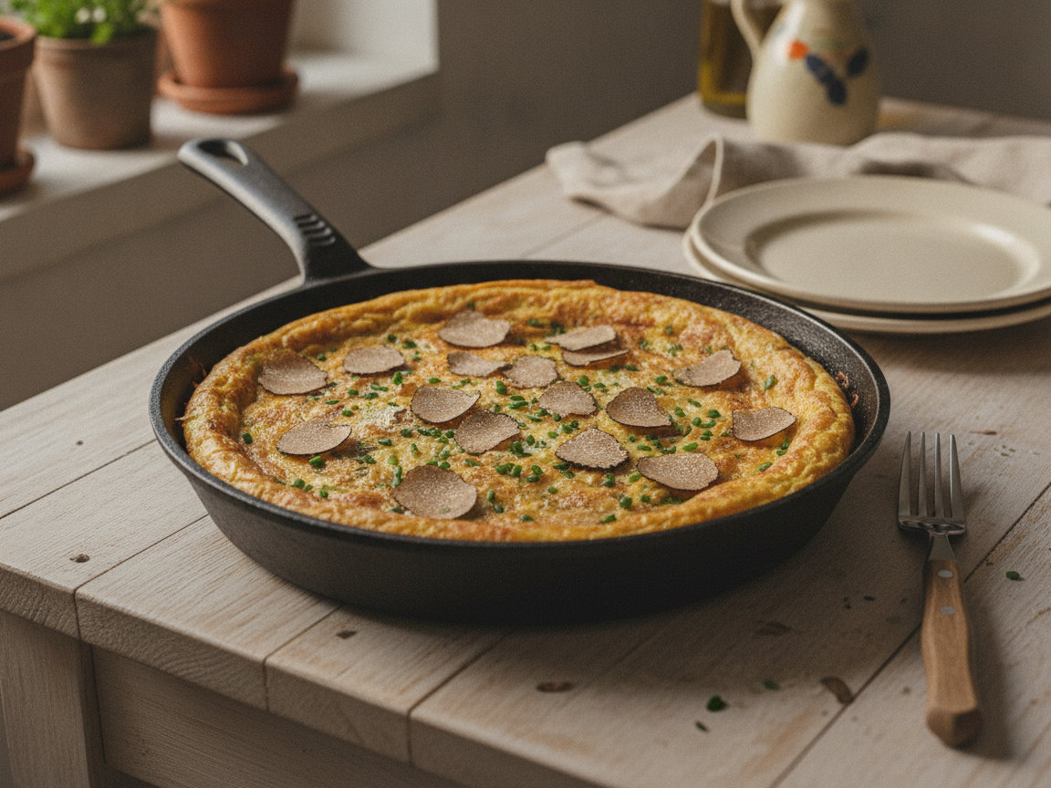 Frittata al tartufo